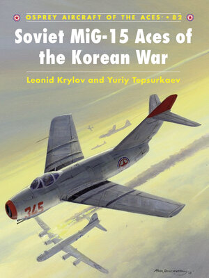 cover image of Soviet MiG-15 Aces of the Korean War